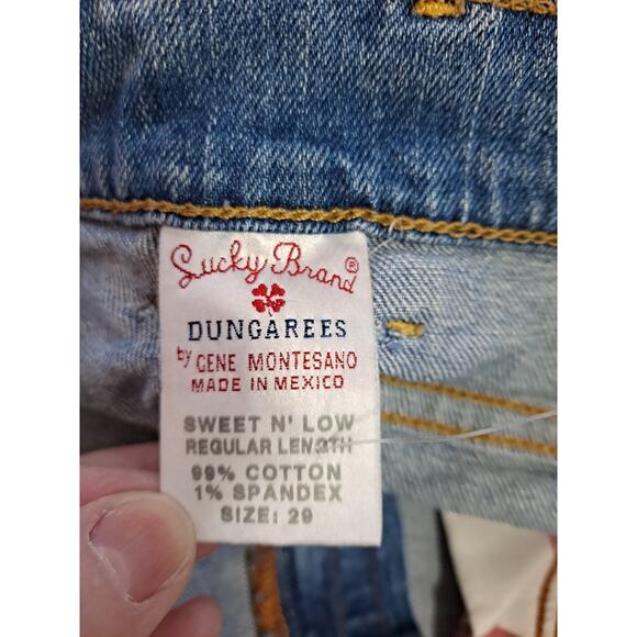 Lucky Brand Women's Light‎ Wash Sweet N' Low Regular Length Jeans Size 29 - Picture 6 of 7